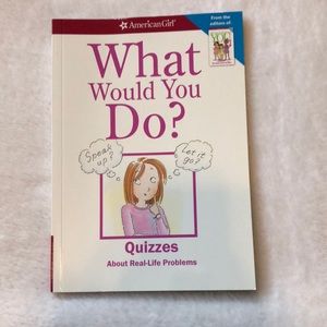 What would you do? American girl quizzes